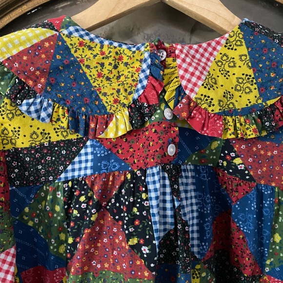 Doen Adalina Patchwork Babydoll Dress - Picture 4 of 7